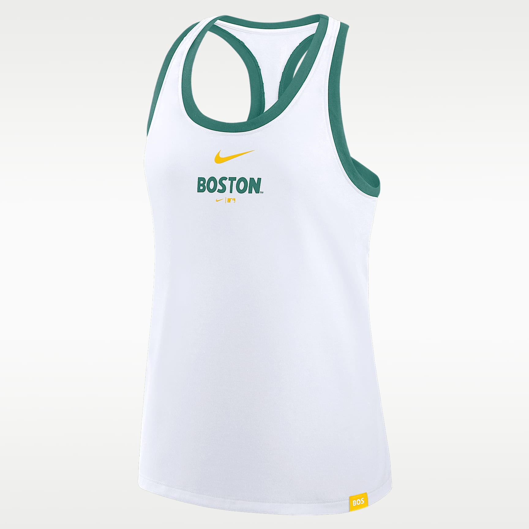 Boston Red Sox Script City Connect Women's Nike MLB Racerback Tank
